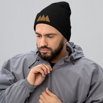 Crown Triangle Beanie