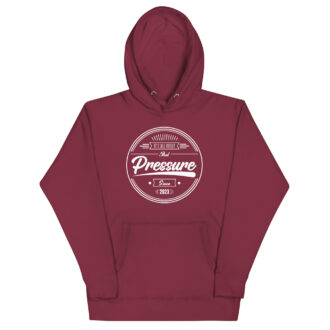 All About That Pressure Only White Hoodie