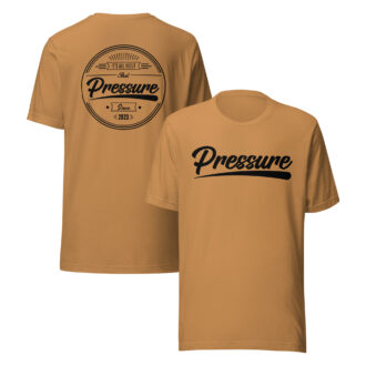 All About That Pressure Black Tee