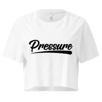 Pressure Crop Top Black