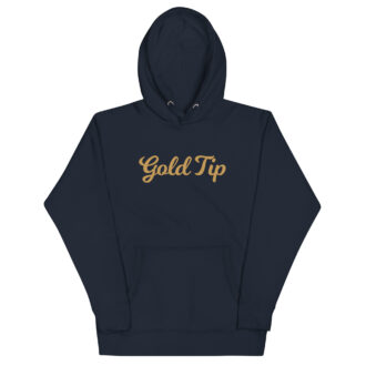 Gold Tip Circle Drip Hoodie