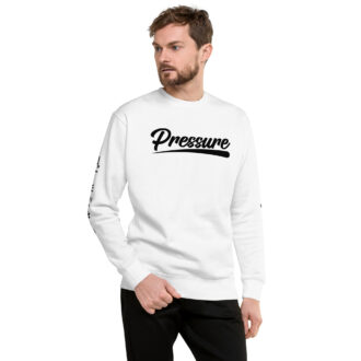 All About That Pressure Black Crewneck (プレッシャー Edition)